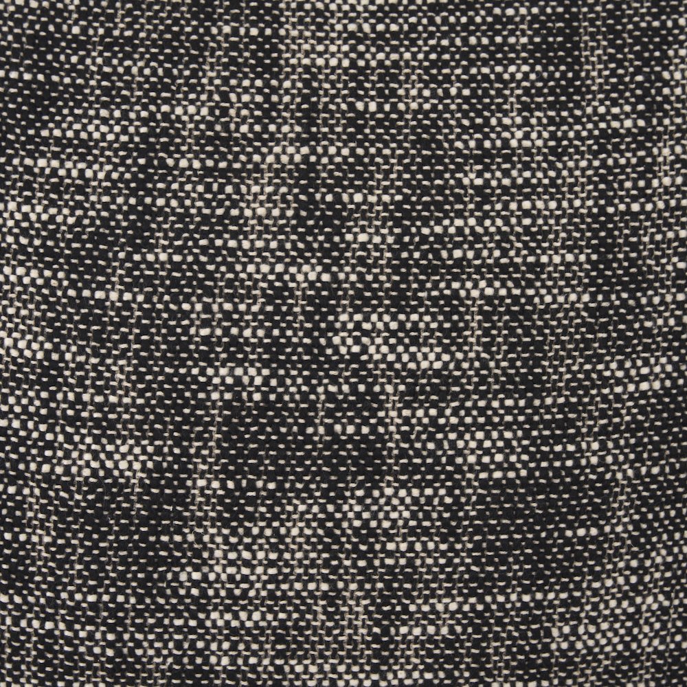 Cream And Black Cotton Decorative Square Pillow Cover