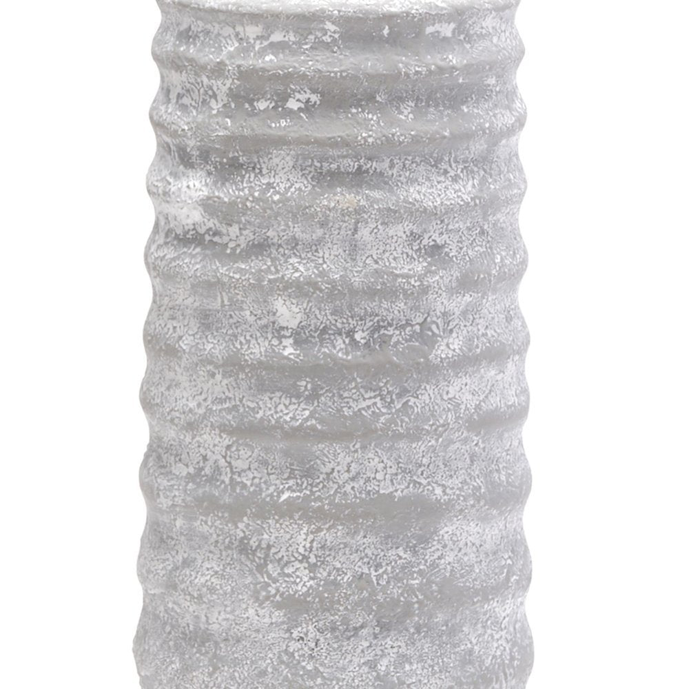 Harlan (30.5"H) Beige-Toned Fabric Shade Gray Concrete Base Table Lamp