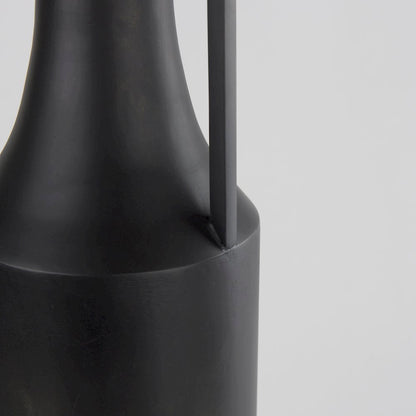 Aubrey Large 24.0H Black Iron Flower Vase