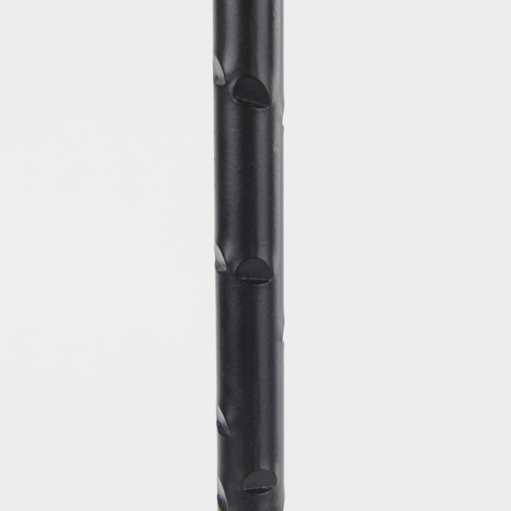 Porter 5.0L x 5.0W x 18.0H Medium Black Iron Candle Holder
