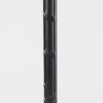 Porter 5.0L x 5.0W x 18.0H Medium Black Iron Candle Holder