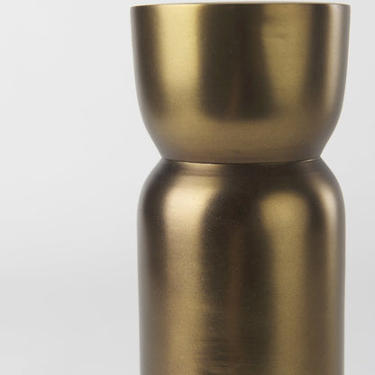 Malta Aluminum Candle Holder Large