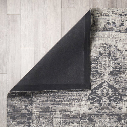 Greyson 96.0L x 60.0W x 0.4H Gray Area Rug