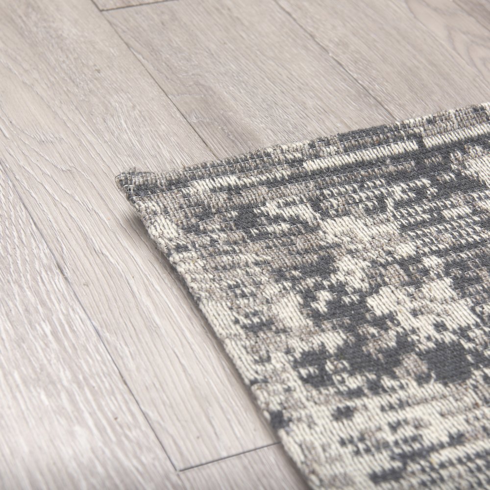Greyson 96.0L x 60.0W x 0.4H Gray Area Rug