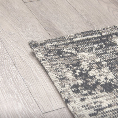 Greyson 96.0L x 60.0W x 0.4H Gray Area Rug