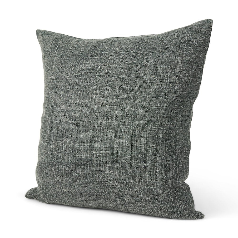 Jack Green Linen Square Decorative Pillow Cover