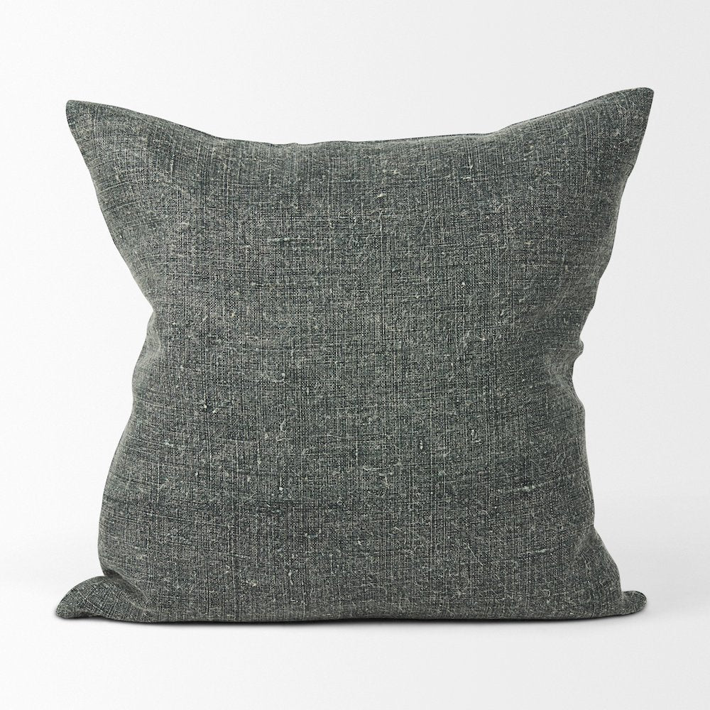 Jack Green Linen Square Decorative Pillow Cover