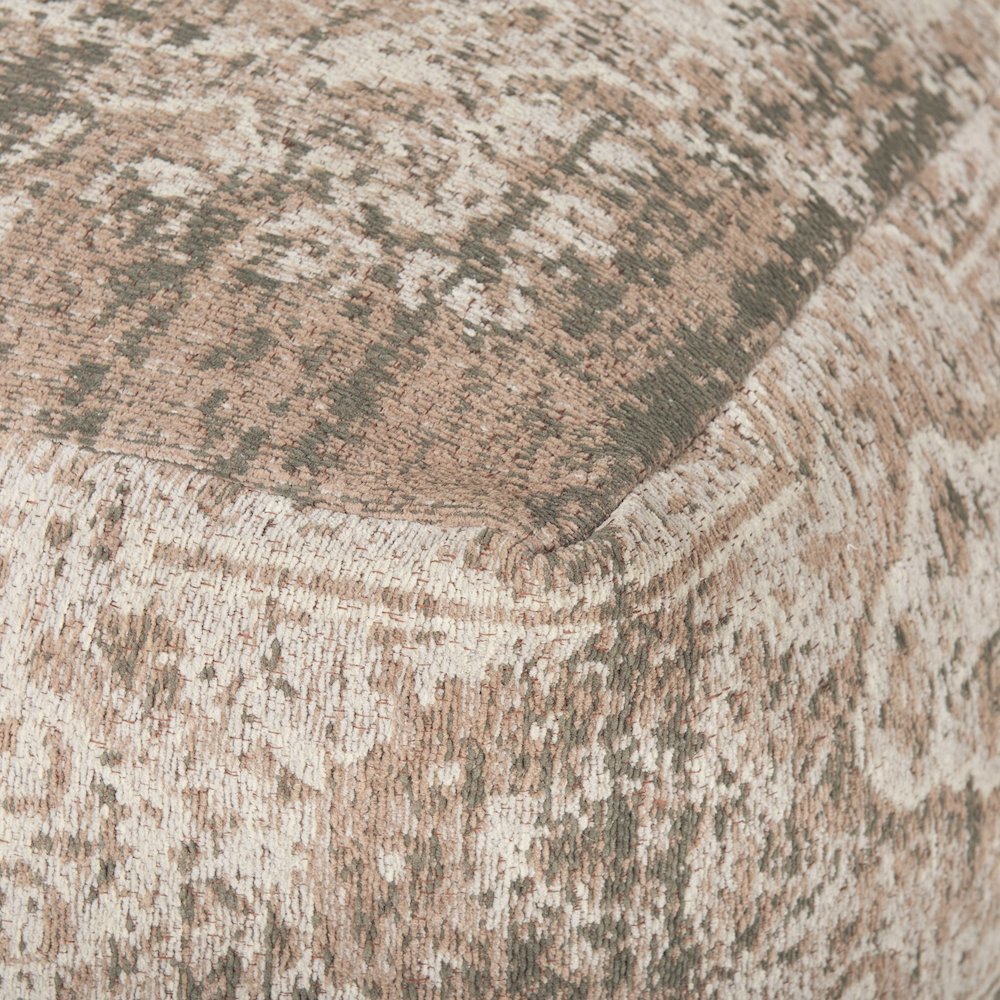 Khloe Large Taupe Pouf