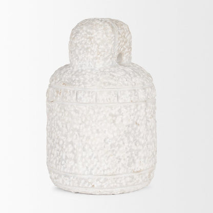 Irina Large White Marble Door Stopper