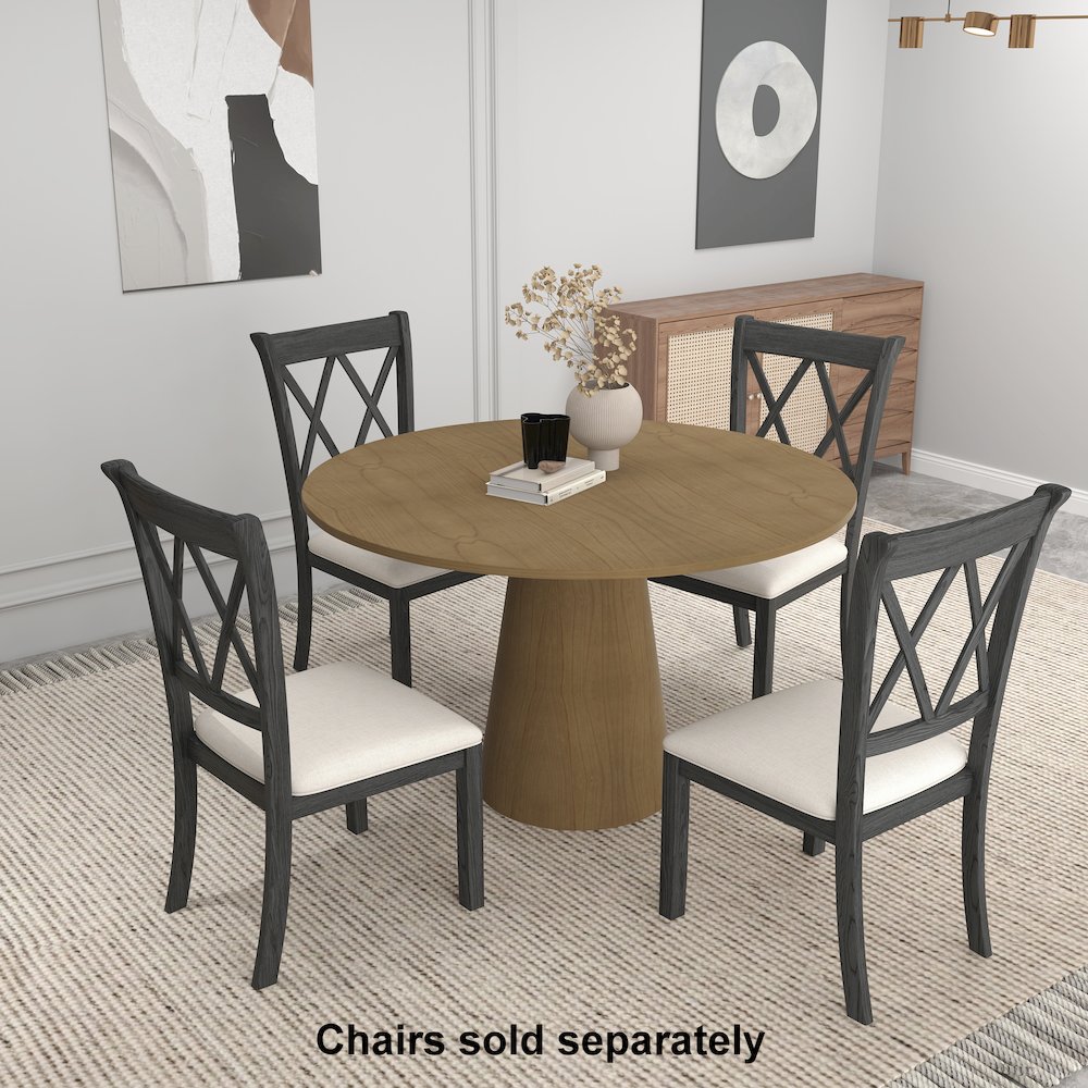 Rocco 48" Pedestal Dining Table