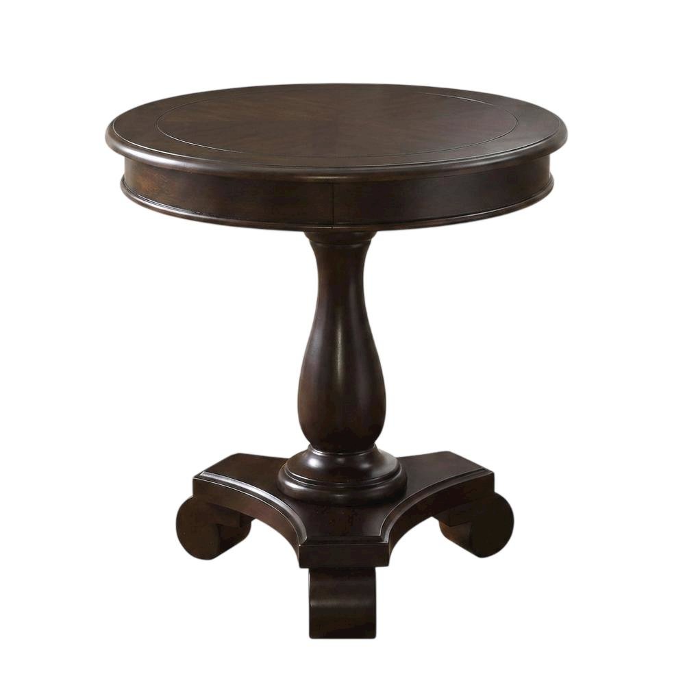 Espresso, Pedestal Table, Pedestal Base, Quality Build