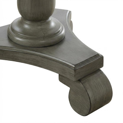 Grey, Pedestal Table, Pedestal Base, Quality Build
