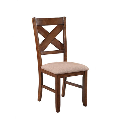 Karven Solid Wood Dining Chairs , Set of 2