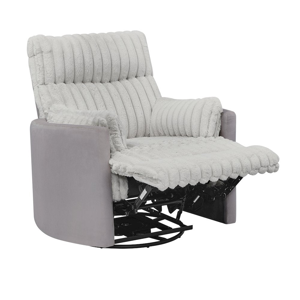 Bocaton Wide Wale Corduroy Upholstery Manual Recliner