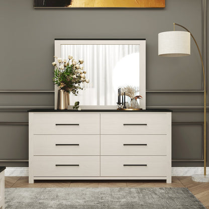 Realynn 5-Piece Queen Wood Bedroom Set, Off-White Finish