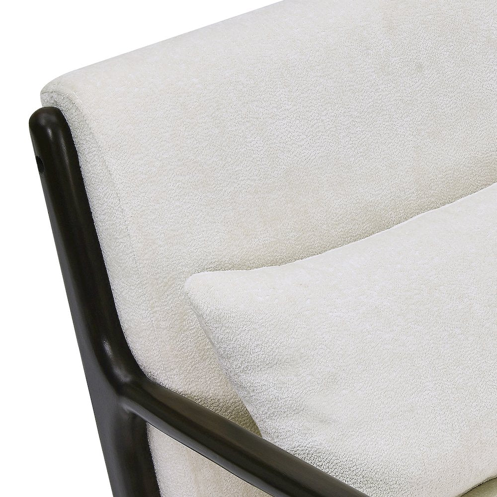 Eterna Mid-Century Accent Chair with Pillow