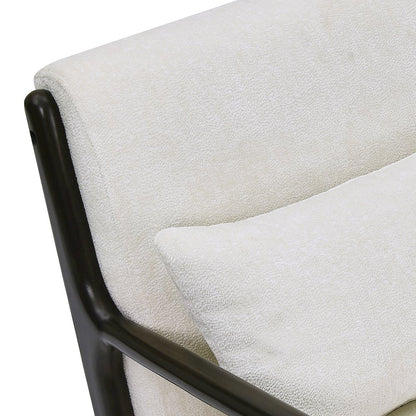 Eterna Mid-Century Accent Chair with Pillow