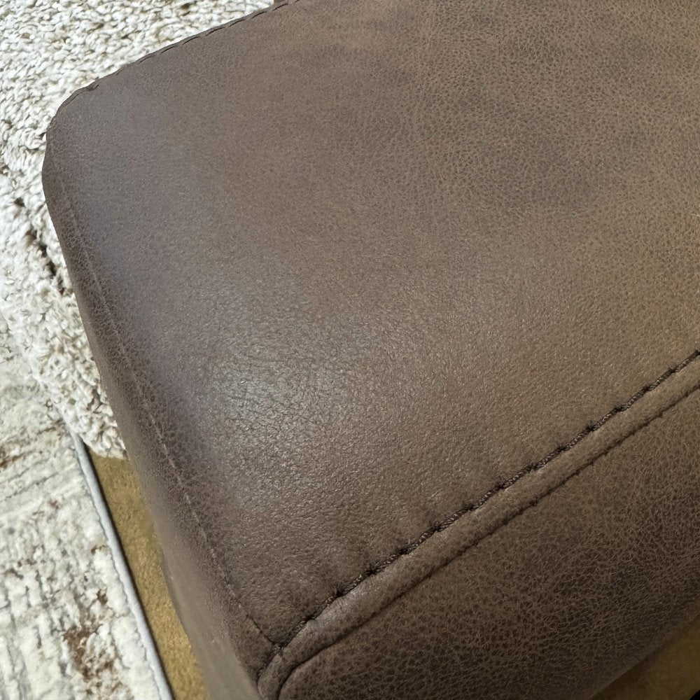 Marvella Living Room Sofa with Chocolate Faux Leather