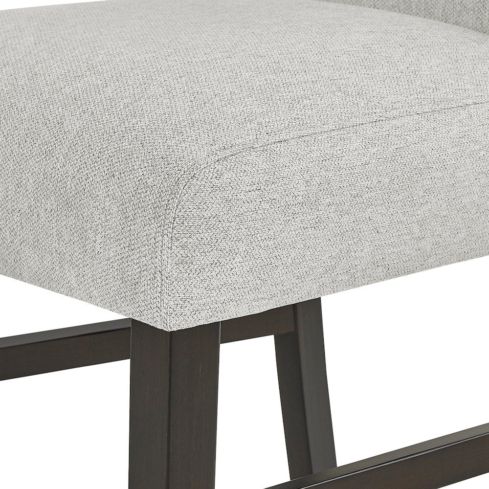 Cavira 5-Piece Modern Faux Marble Dining Set, Counter Height Table with 4 Chairs