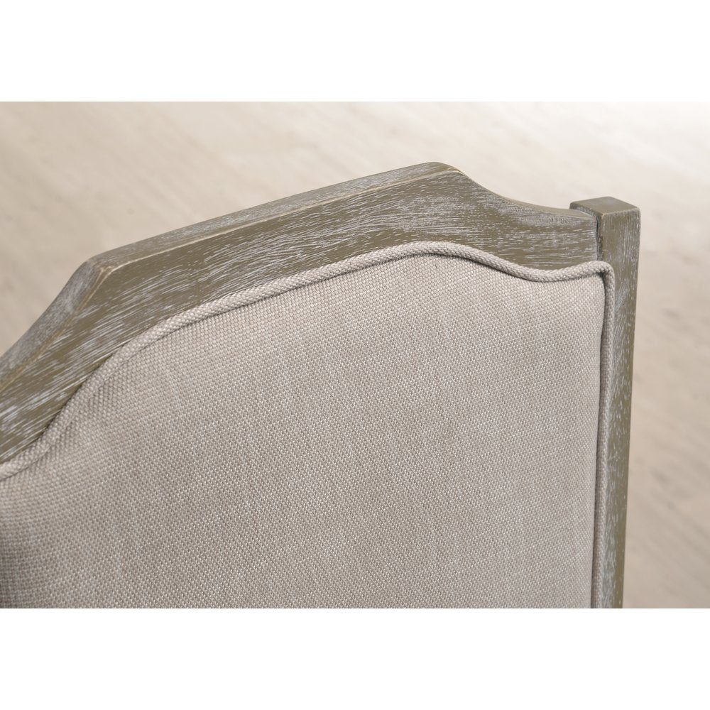 Ferran Wood Pedestal Dining Chair in Reclaimed Gray, Set of 2