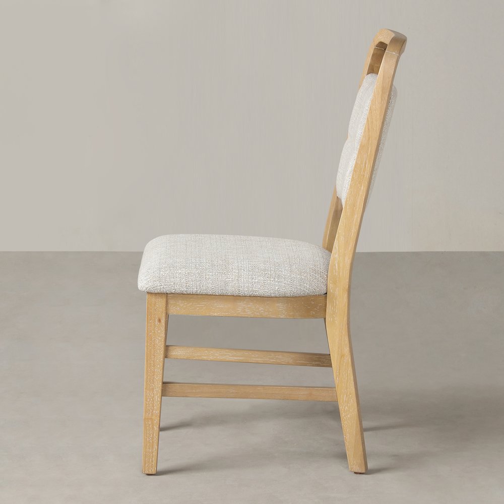 Arden Solid Wood Frame Dining Chairs, Set of 2