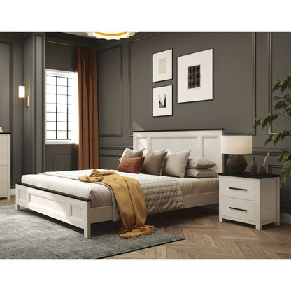 Realynn 5-Pc Bedroom Set, King Panel Bed, Dresser, Mirror, 2 Nightstands