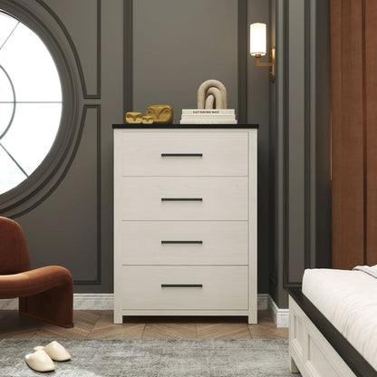 Realynn 5-PC Wood Bedroom Set, Queen Size, Off-White Finish