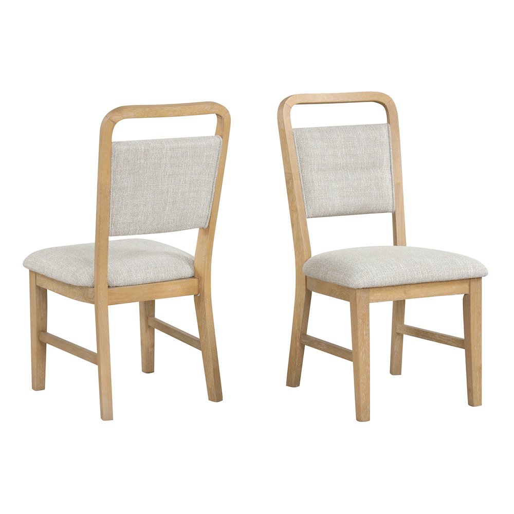 Arden Solid Wood Frame Dining Chairs, Set of 2