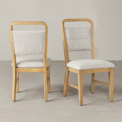 Arden Solid Wood Frame Dining Chairs, Set of 2