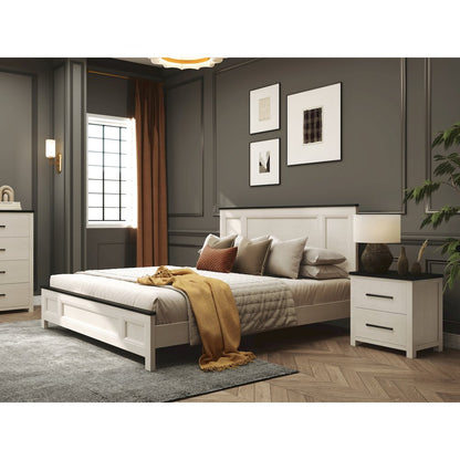 Realynn 5-Pc Bedroom Set, King Panel Bed, Dresser, Mirror, Chest, Nightstand