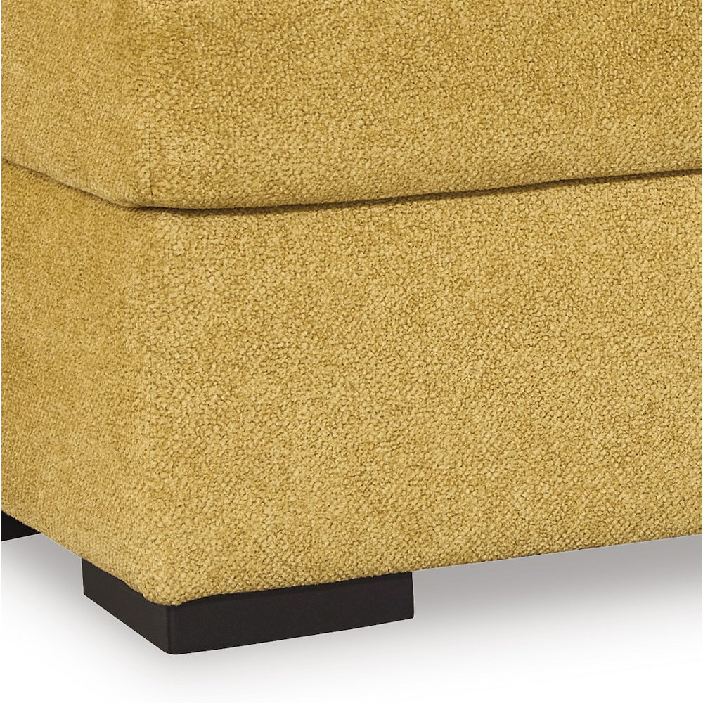 Clareen 4-Pc Living Room Set, Sofa Loveseat Cutler Chair and Ottoman, Sunflower