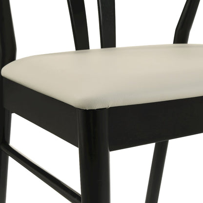 Lavin Wishbone Dining Chairs, Set of 2, Black