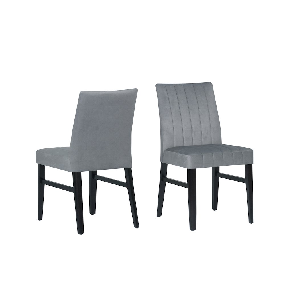Wendell Contemporary Upholstered Dining Chairs, Set of 2
