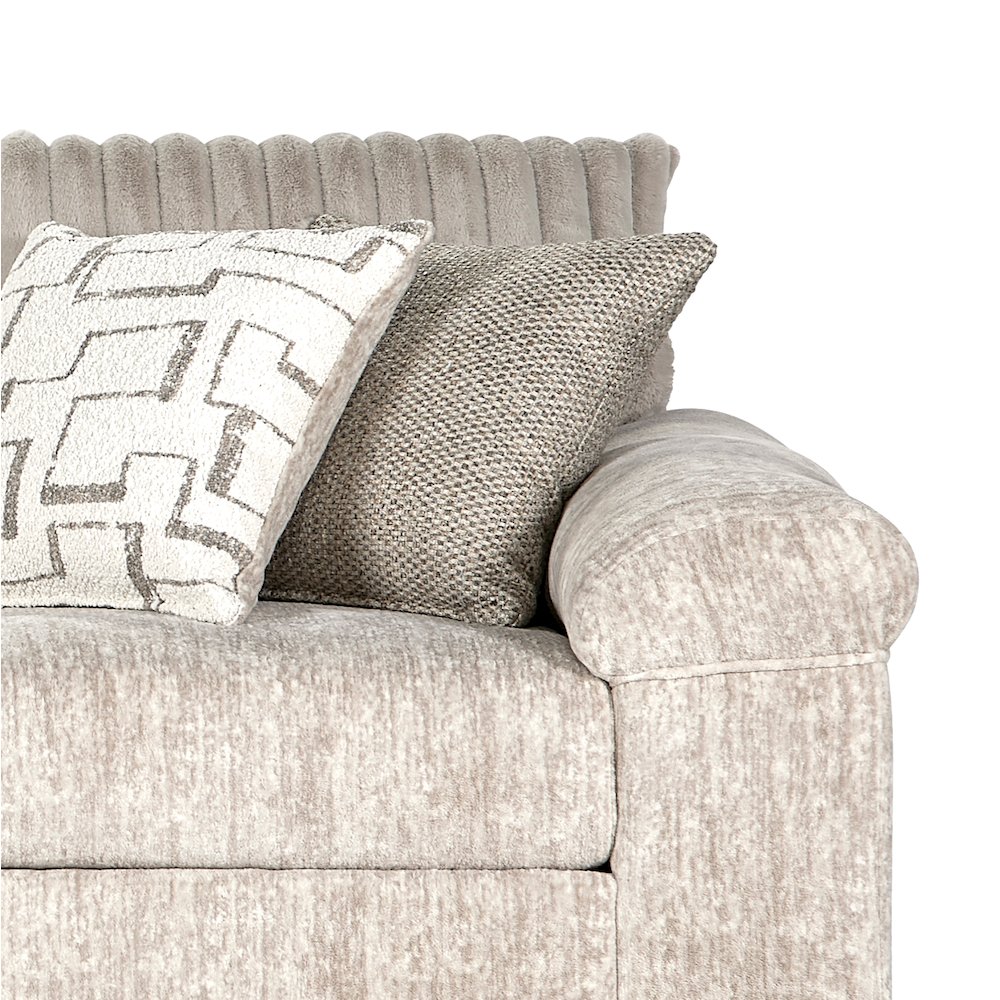 Nason Wide Wale Corduroy Sofa and Loveseat Set, Parchment