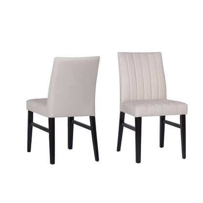 Wendell Contemporary Upholstered Dining Chairs, Set of 2