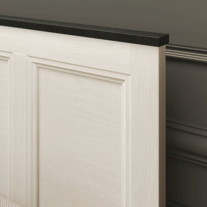 Realynn 5-Piece Queen Wood Bedroom Set, Off-White Finish