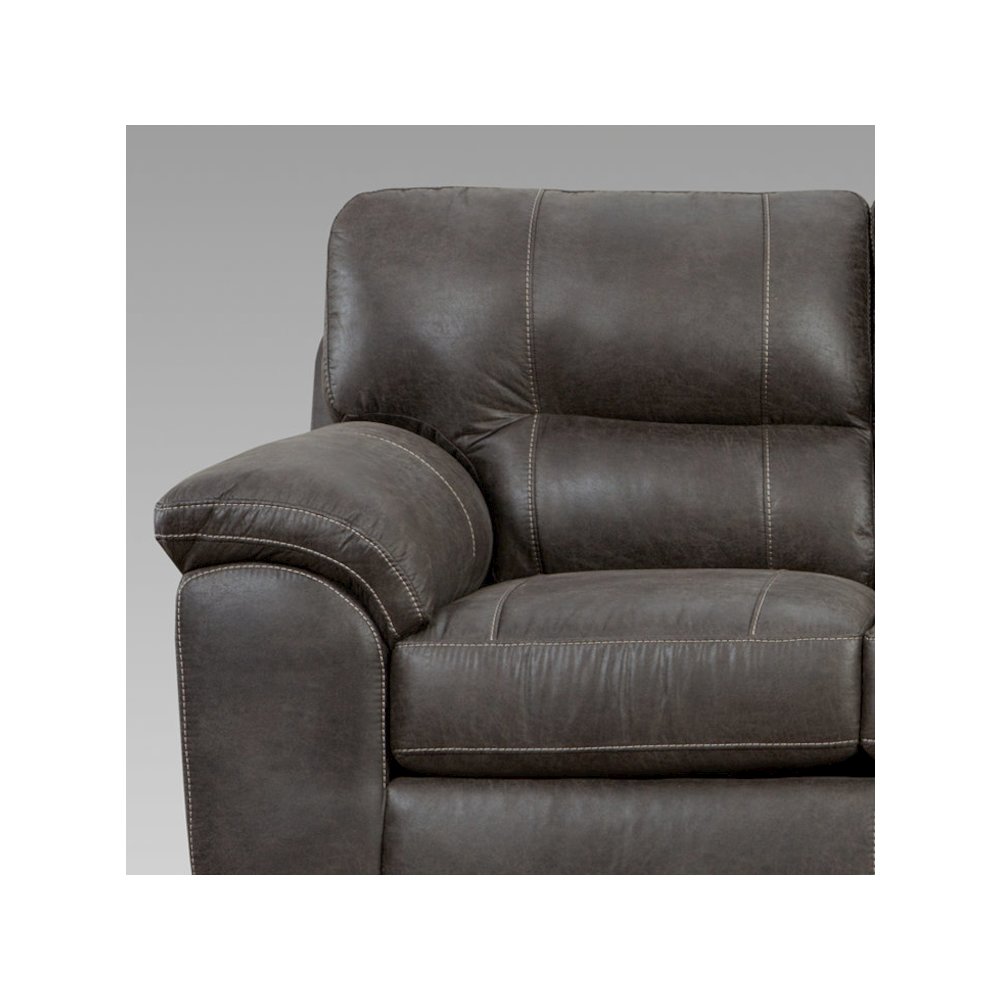 Tirana Contemporary Fabric Pillow-top Arm 4-Piece Sofa Set in Sequoia Ash