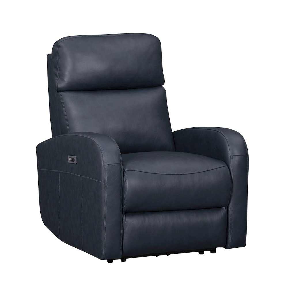 Noah Leather Power Recliner Arm Chair with One-Touch Electric Charging Port