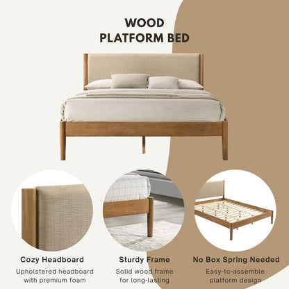 Vichy 6-Piece Rubberwood Bedroom Set, King