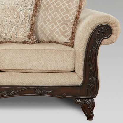 Hernen 5-Piece Living Room Set, Emma Wheat