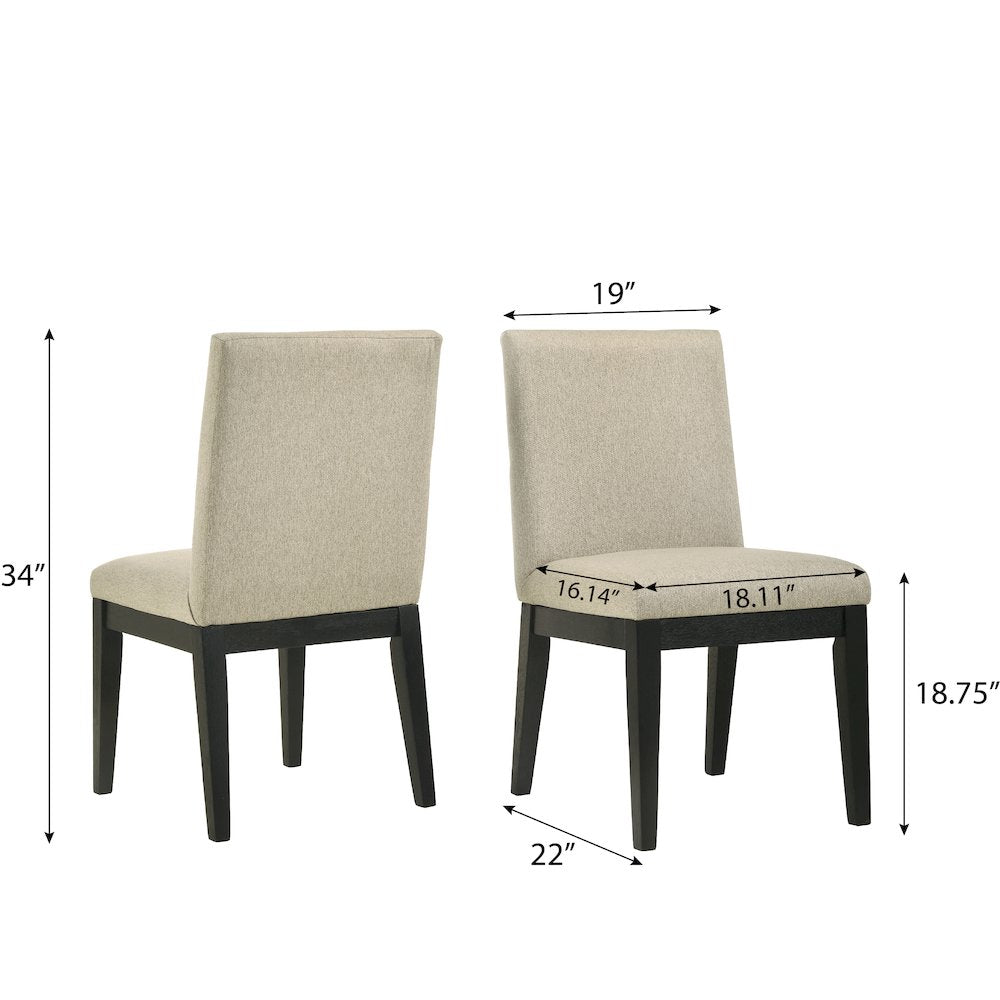 Rocco 5-Pc 48'' Pedestal Dining Set, Round Pedestal Table with 4 Chairs