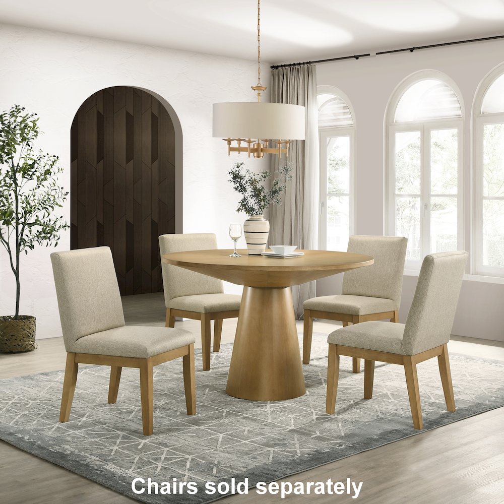 Rocco 48" Pedestal Dining Table