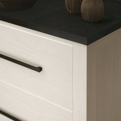 Realynn 6-Drawer Bedroom Dresser, Off-White Finish