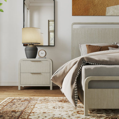 Tavari 5-PC Bedroom Set in Light Gray, Queen
