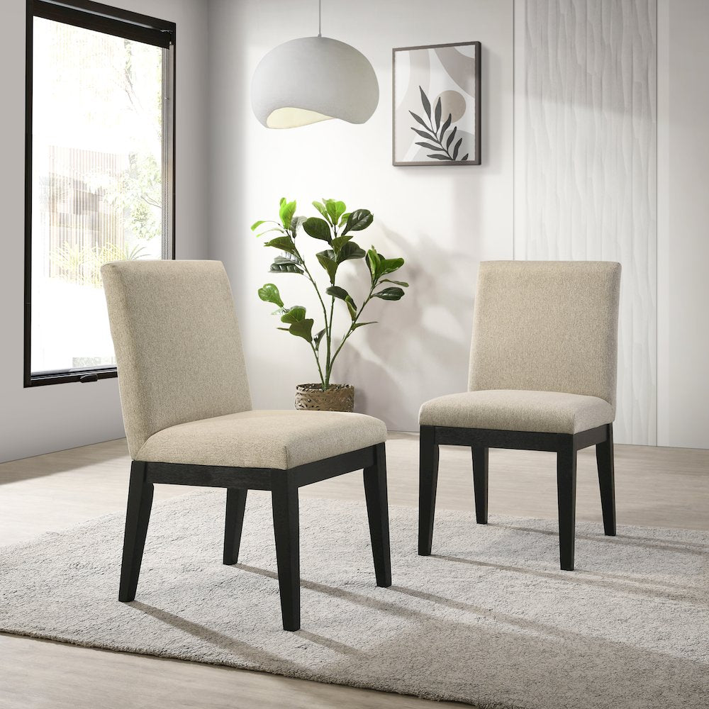 Rocco 5-Pc 48'' Pedestal Dining Set, Round Pedestal Table with 4 Chairs