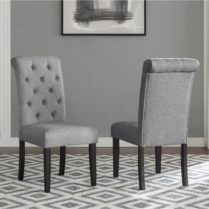Ashford 6-Pc Dining Set, Hairpin Dining Table with 4 Chairs and Bench, Gray