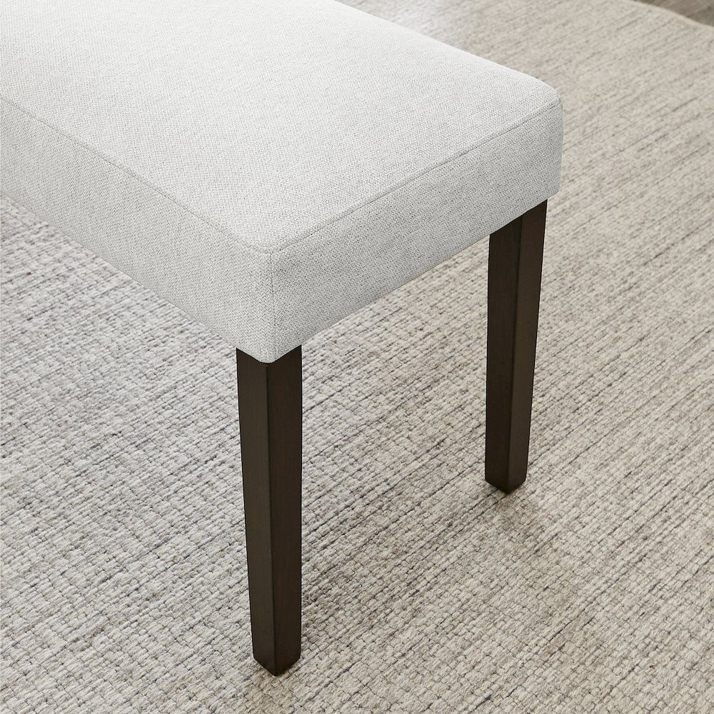 Cavira Modern Faux Marble Dining Table with 4 Chairs and Bench