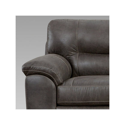 Tirana Contemporary Fabric Pillow-top Arm Chair in Sequoia Ash