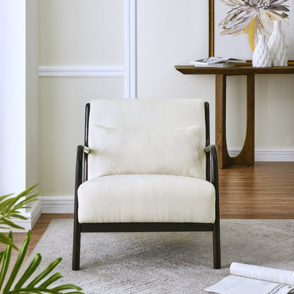 Eterna Mid-Century Accent Chair with Pillow