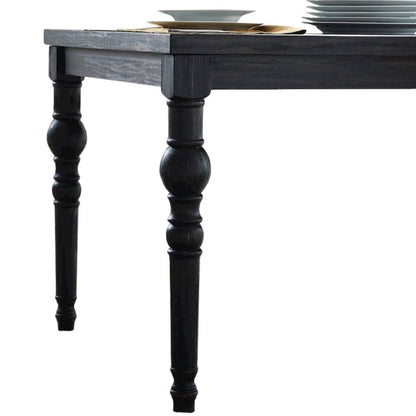 Purple Dining Table Set for 6 with Bench and Chairs, For Kitchen or Dining Areas